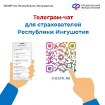 Отделение СФР по Республике Ингушетия запустило телеграм-чат для страхователей