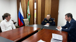 В Ингушетии росгвардейцы провели прием граждан