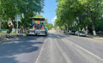 В Карабулаке благоустраивают центральную улицу в рамках нацпроекта