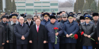 Заместитель начальника ОФСИН России по Республике Ингушетия Дмитрий Чижиков принял участие в мероприятии, посвященном Дню Героев Отечества - ОФСИН по Республике Ингушетия