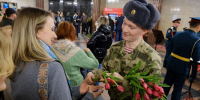Росгвардия по всей стране проводит праздничные мероприятия, посвященные Международному женскому дню - Росгвардия