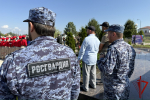 Росгвардейцы в Ингушетии приняли участие в мероприятии, посвященном Дню солидарности в борьбе с терроризмом